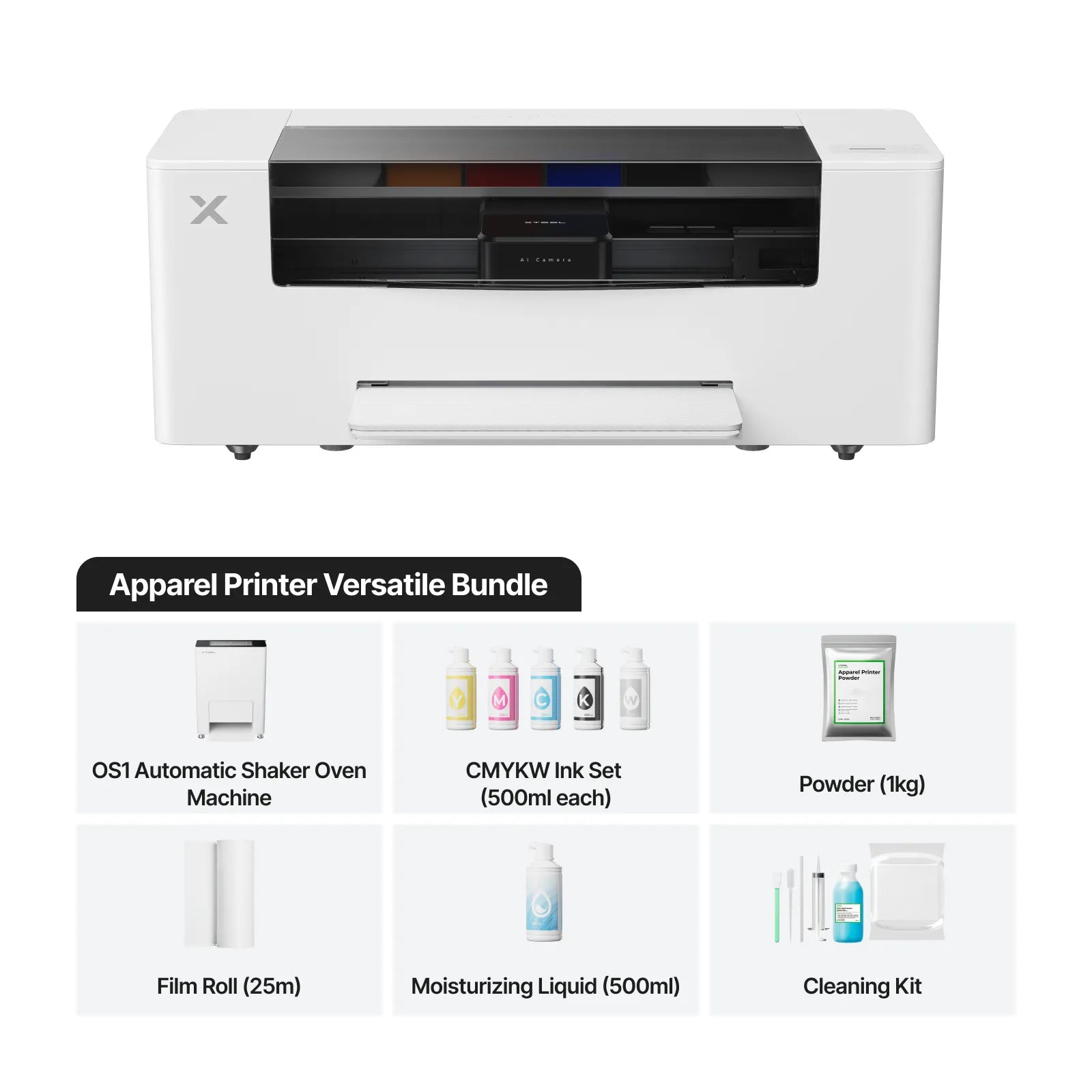 <tc>xTool Apparel Printer: impresora DTF de un clic, personalización sin esfuerzo para empresas</tc>