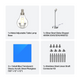 Modern Adjustable Table Lamp Kit