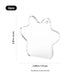 xTool Selected Paw-Shaped K5 Crystal Ornament (3pcs)