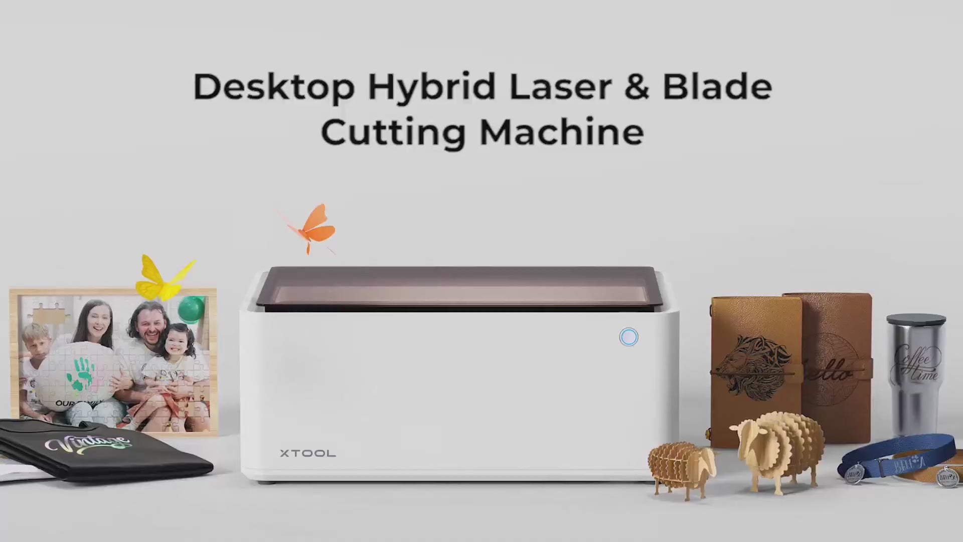 xTool M1 10W Smart 2-in-1 Laser Engraver and Vinyl Cutter