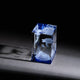 Rectangular K9 Crystal with Colored Base