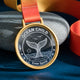 Round Ultra-Clear Crystal Medal (10pcs)