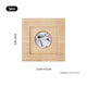 Square Beech Wood 7-Color LED Light Base with Groove