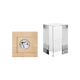 Square Beech Wood 7-Color LED Light Base with Groove