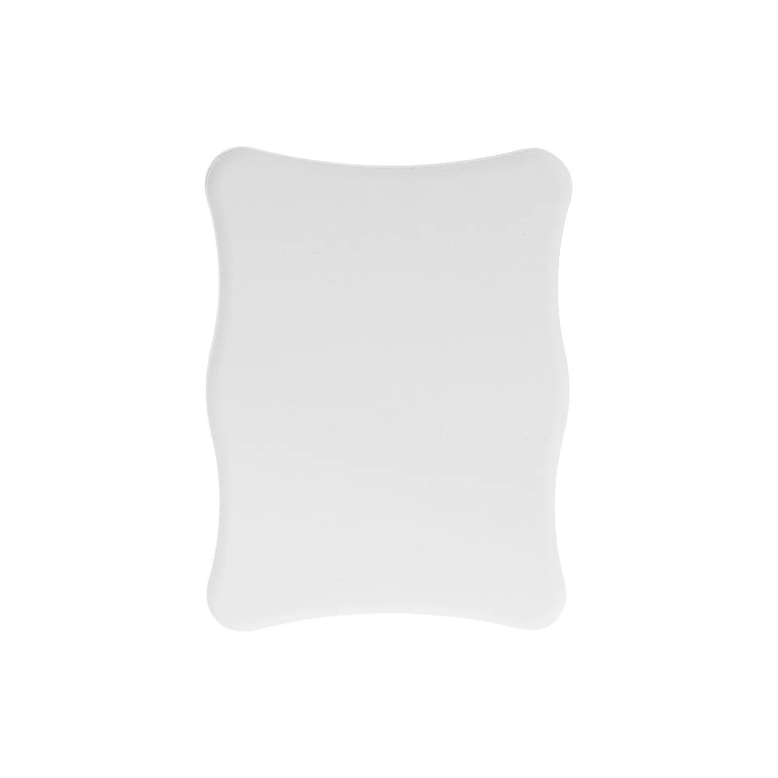 Wavy edge ceramic fridge magnet 01