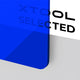 3mm Blue Translucent Glossy Acrylic Sheet Plexiglass (3pcs)