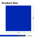 3mm Blue Translucent Glossy Acrylic Sheet Plexiglass (3pcs)
