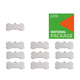 Etiqueta de acero inoxidable para grabado láser (10pcs)