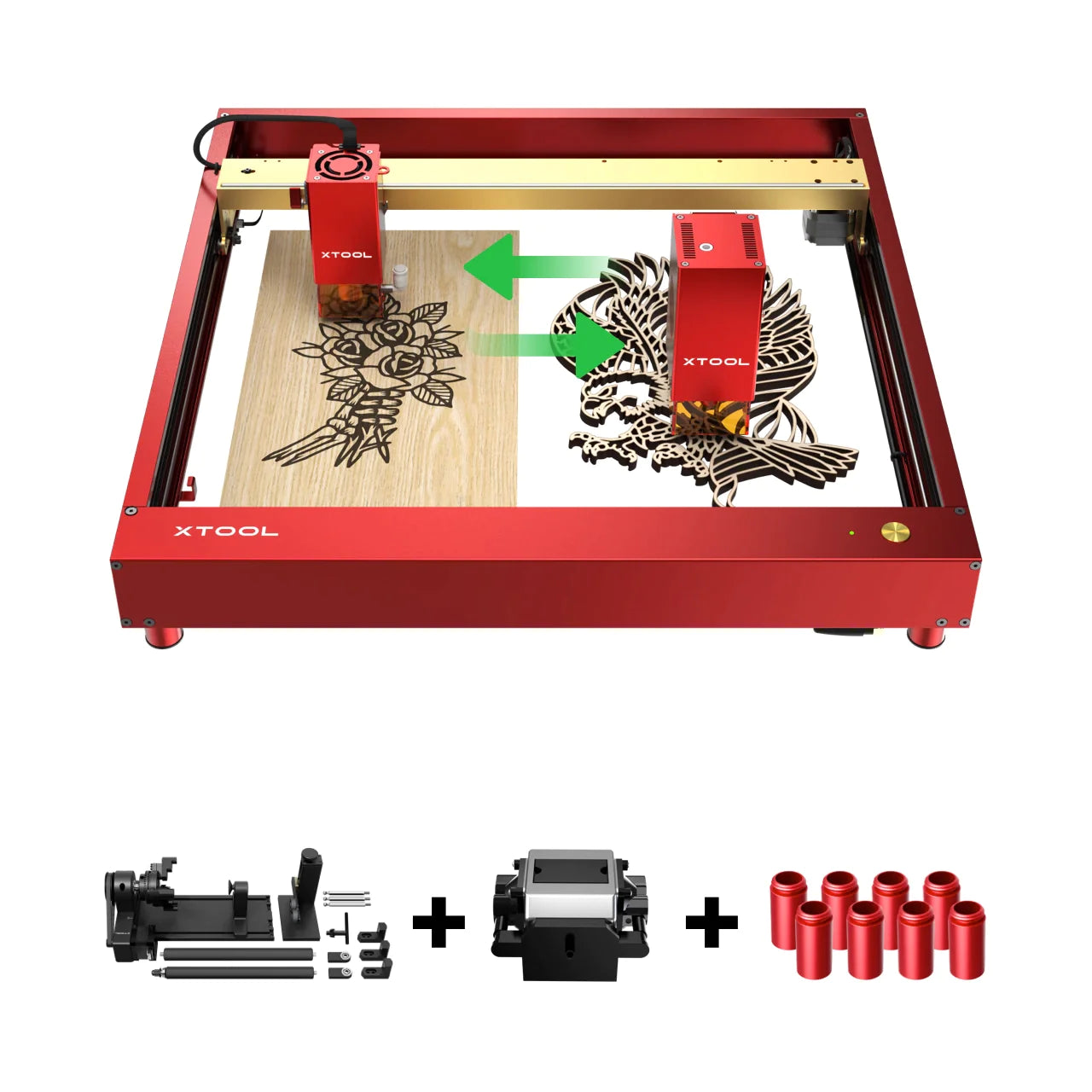 xTool D1 Pro 40W Laser Cutting Bundle