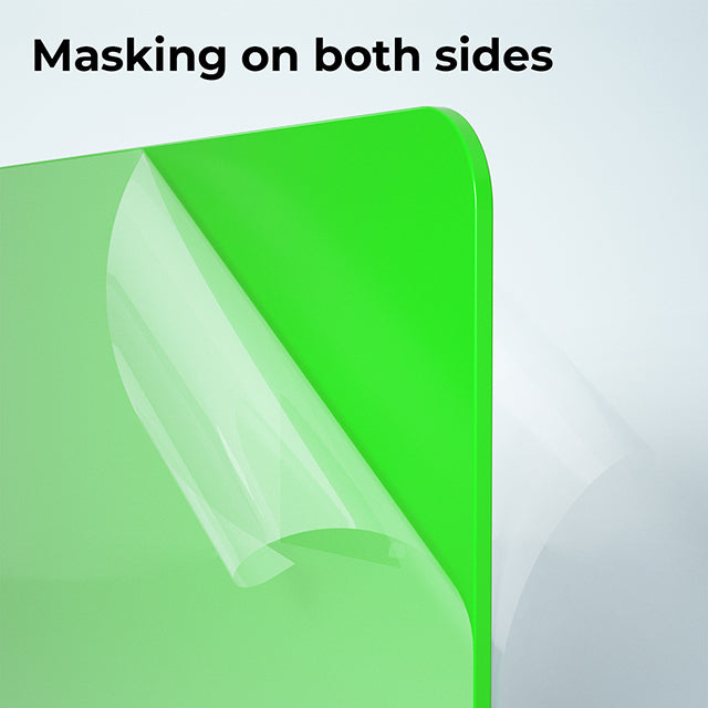 3mm Grass Green Opaque Glossy Acrylic Sheet (3pcs)-YAC004