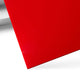 Hoja acrílica opaca roja de 3 mm (3pcs) -yac014