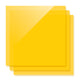 3mm Yellow Translucent Glossy Acrylic Sheet (3pcs)