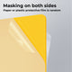 3mm Yellow Translucent Glossy Acrylic Sheet (3pcs)