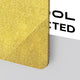 3mm Gold Glitter Opaque Glossy Acrylic Sheet Plexiglass (2pcs)