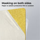 3mm Gold Glitter Opaque Glossy Acrylic Sheet Plexiglass (2pcs)