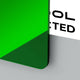 3mm Green Mirror Acrylic Sheet Plexiglass (5pcs)