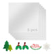 3mm Silver Mirror Acrylic Sheet Plexiglass (5pcs)