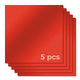 3mm Pale Red Mirror Acrylic Sheet (5pcs)