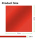 3mm Pale Red Mirror Acrylic Sheet (5pcs)