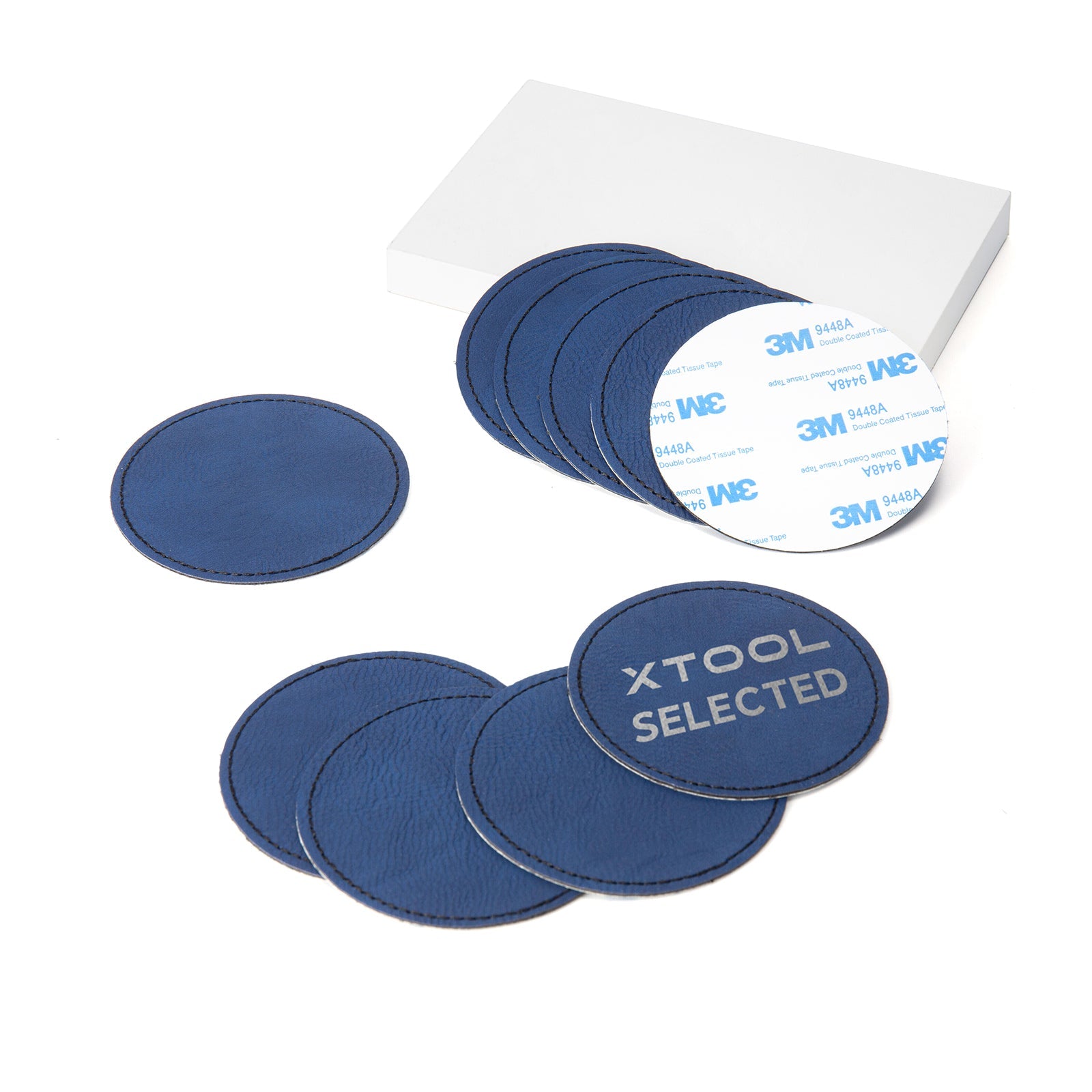 Laserable PU Round Patch (10pcs)