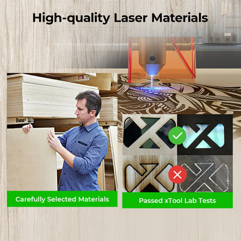 Laser Material Erkundungs-Kit (111 Stück)