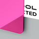 3mm Pink Mirror Acrylic Sheet Plexiglass (5pcs)