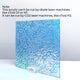 3mm Iridescent Transparent Blue Film Water Ripple Acrylic Plexiglass (3pcs)