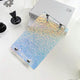 3mm Iridescent Transparent Blue Film Water Ripple Acrylic Plexiglass (3pcs)