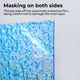 3mm Iridescent Transparent Blue Film Water Ripple Acrylic Plexiglass (3pcs)