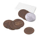 Parche de plancha de PU láserable redondo (10pcs)