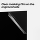 1.3mm Laser Engraving Two-Tone Plastic Sheet (5pcs)