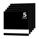 1.3mm Laser Engraving Two-Tone Plastic Sheet (5pcs)