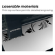 1.3mm Laser Engraving Two-Tone Plastic Sheet (5pcs)