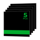 1.3mm Laser Engraving Two-Tone Plastic Sheet (5pcs)