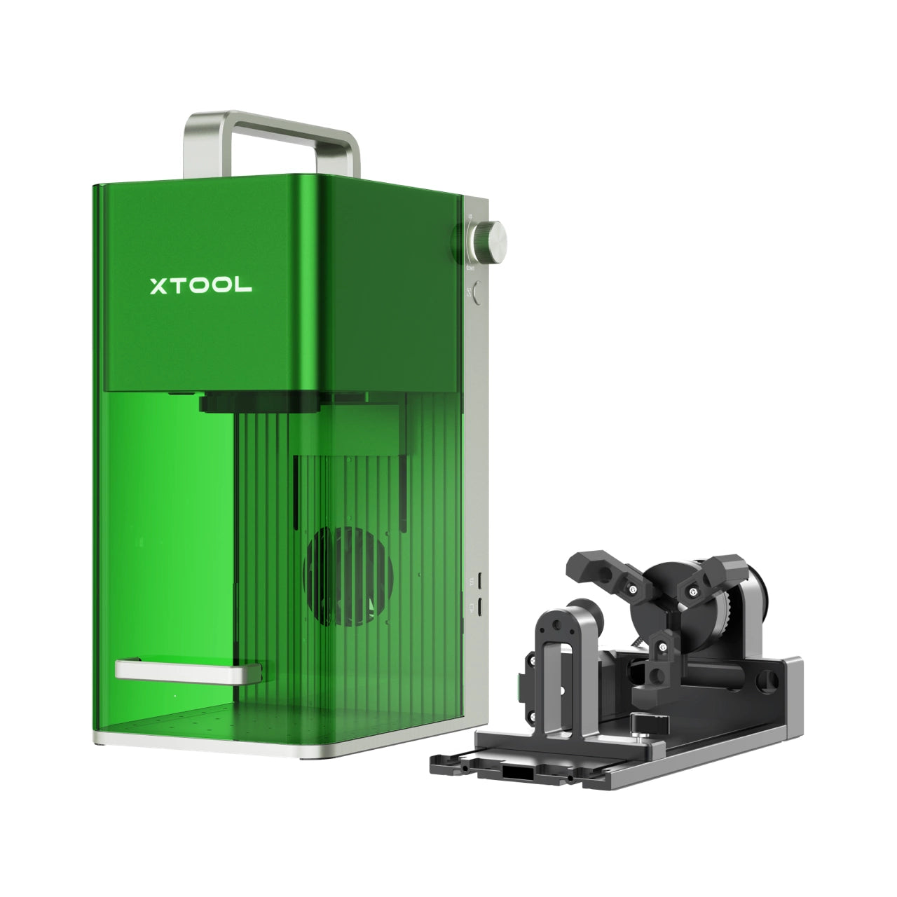 XTOOL F1: Grabador de láser portátil más rápido con IR + diodo láser