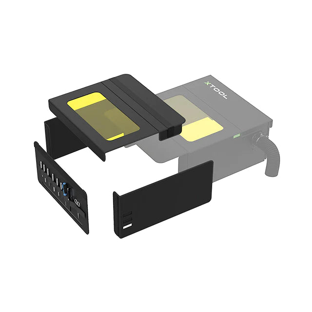 xTool Enclosure: Faltbare und rauchdichte Hülle für D1/ D1 Pro und andere Lasergravierer