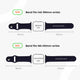 Silicone Soepelbare Apple Watch -bands