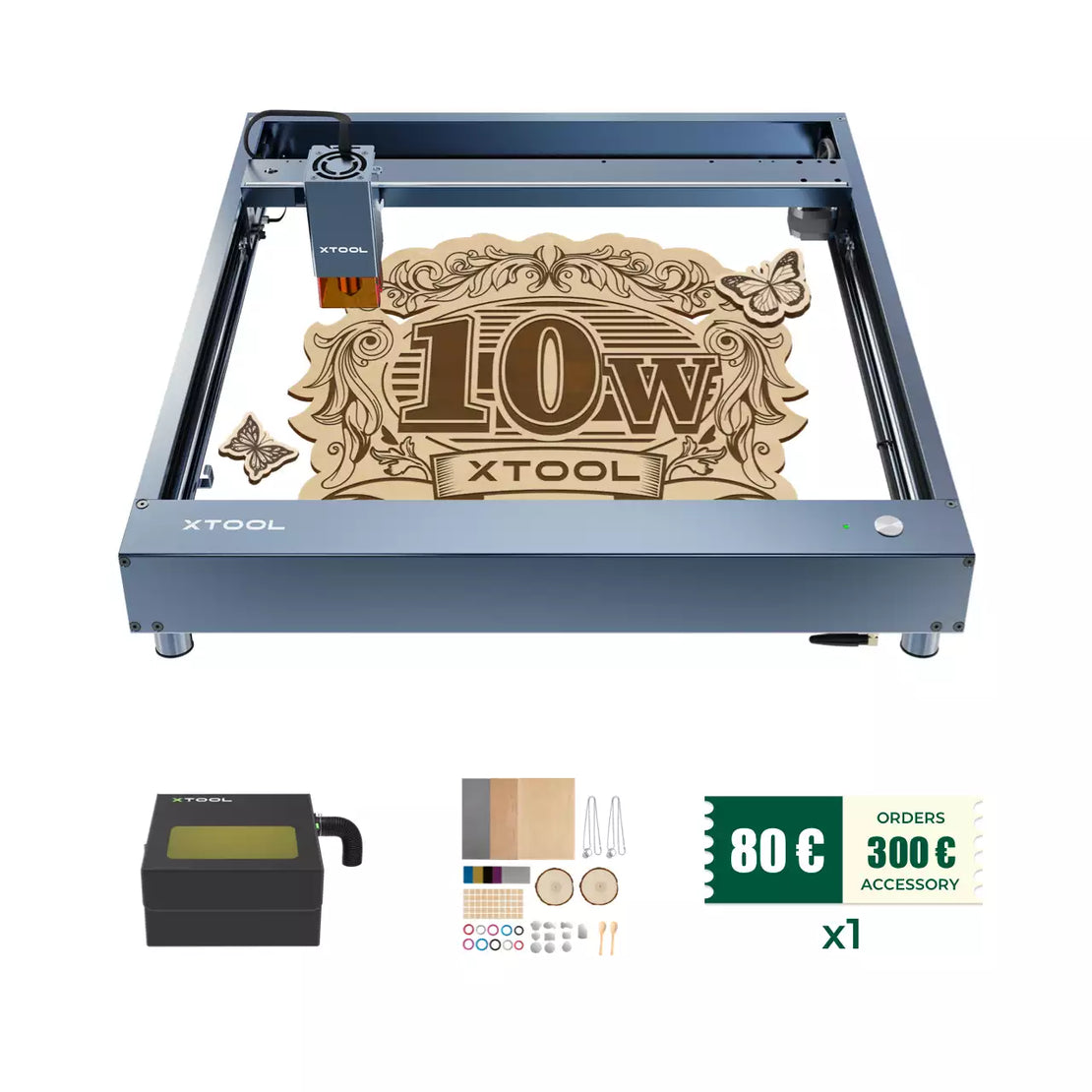xTool D1 Pro 10W Gift-Making Kit - Basic